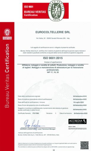 Certificazione ISO 9001